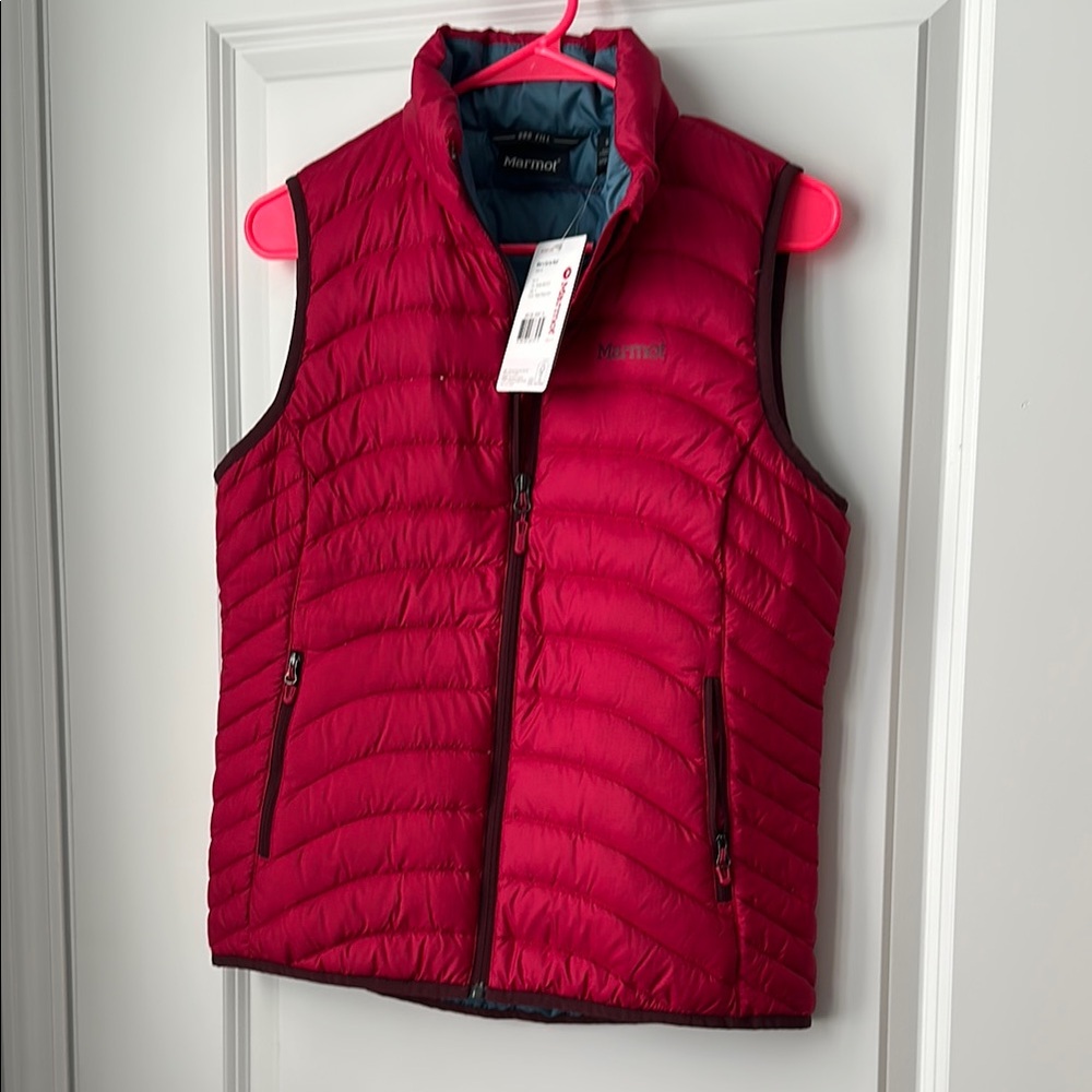 Marmot Red Puffer Vest